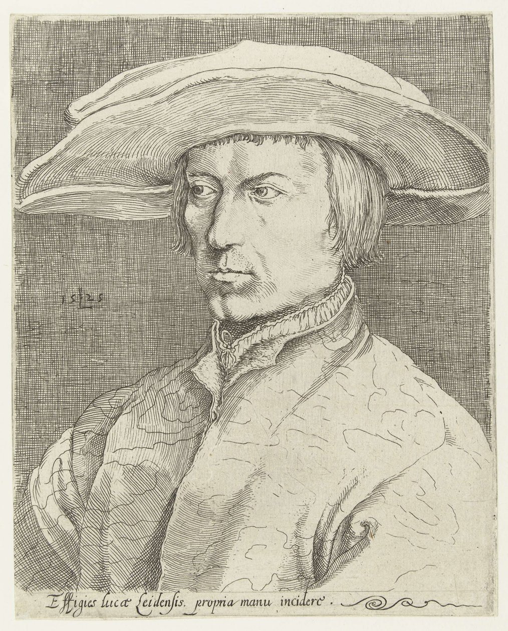 Autorretrato de Lucas van Leyden