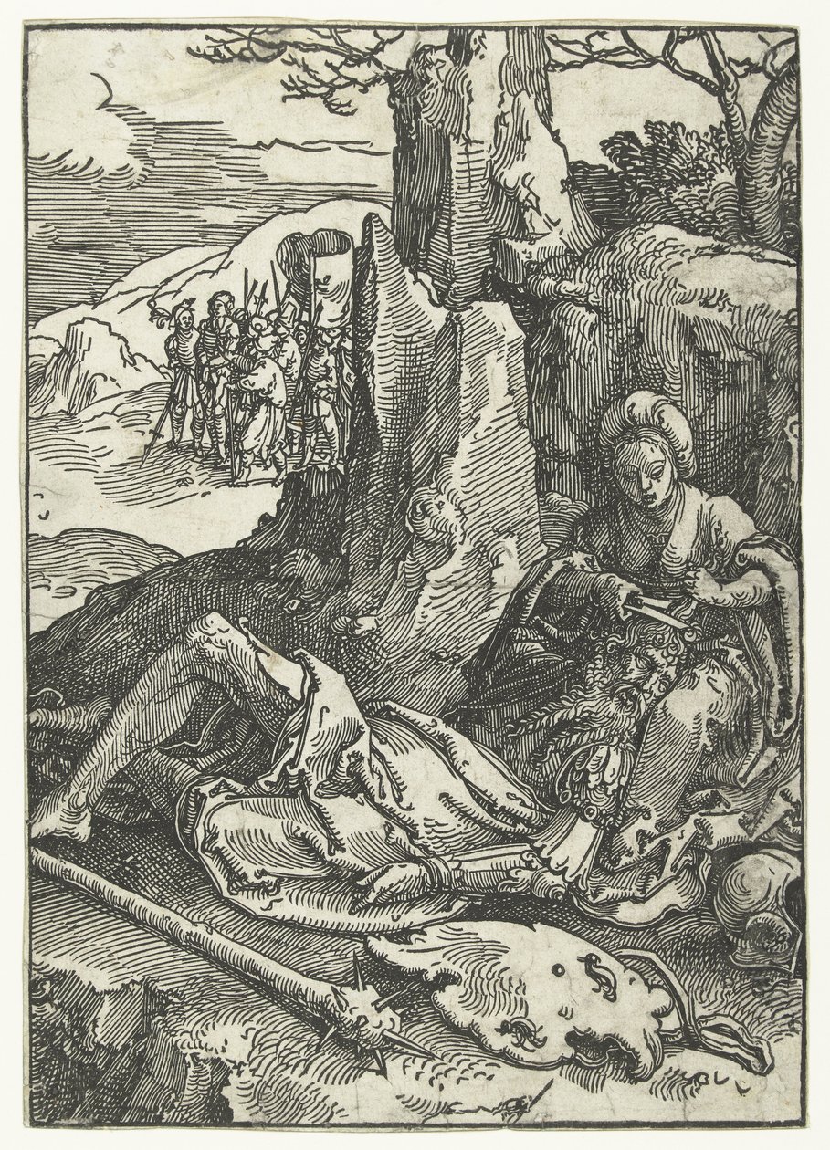 Sansón y Dalila Serie pequeña Listas de mujeres (título de la serie) de Lucas van Leyden