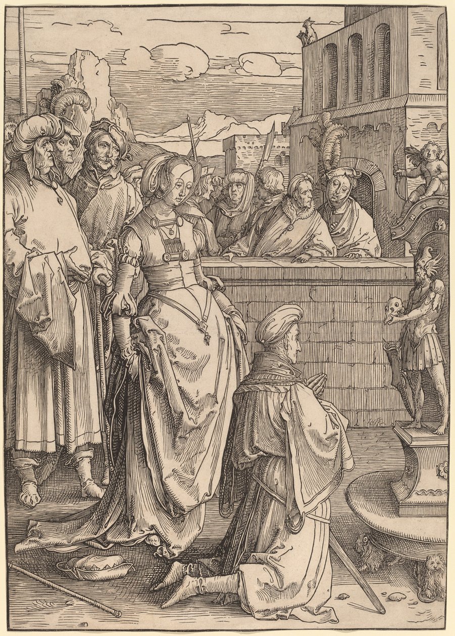 La Idolatría de Salomón de Lucas van Leyden
