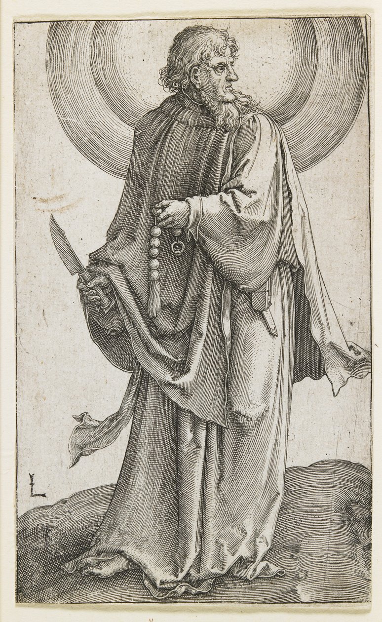 San Bartolomé, 1510 de Lucas van Leyden