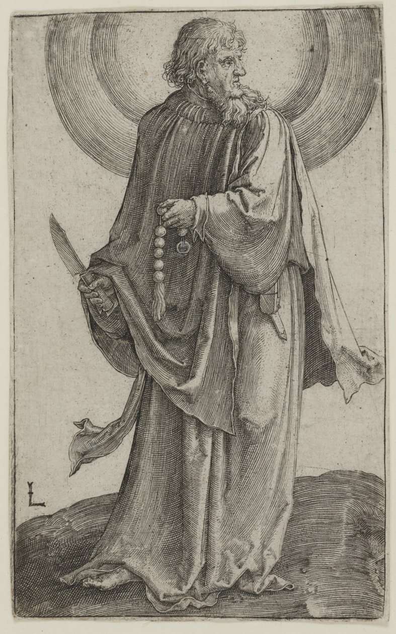 San Bartolomé, c.1511 de Lucas van Leyden