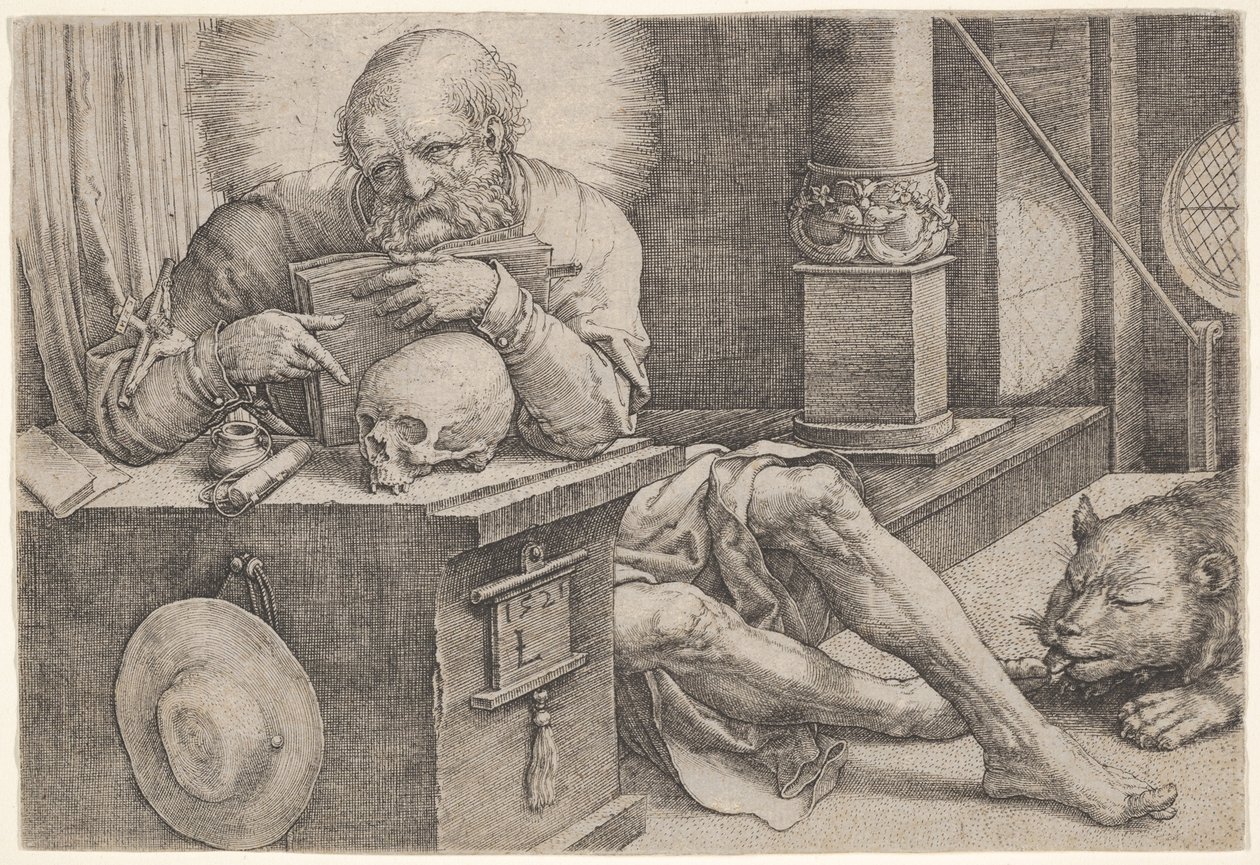 San Jerónimo de Lucas van Leyden