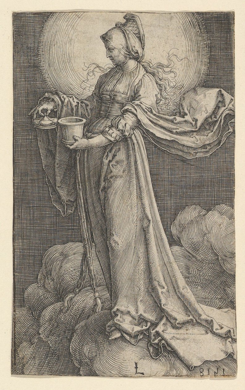 Santa María Magdalena en las nubes de Lucas van Leyden