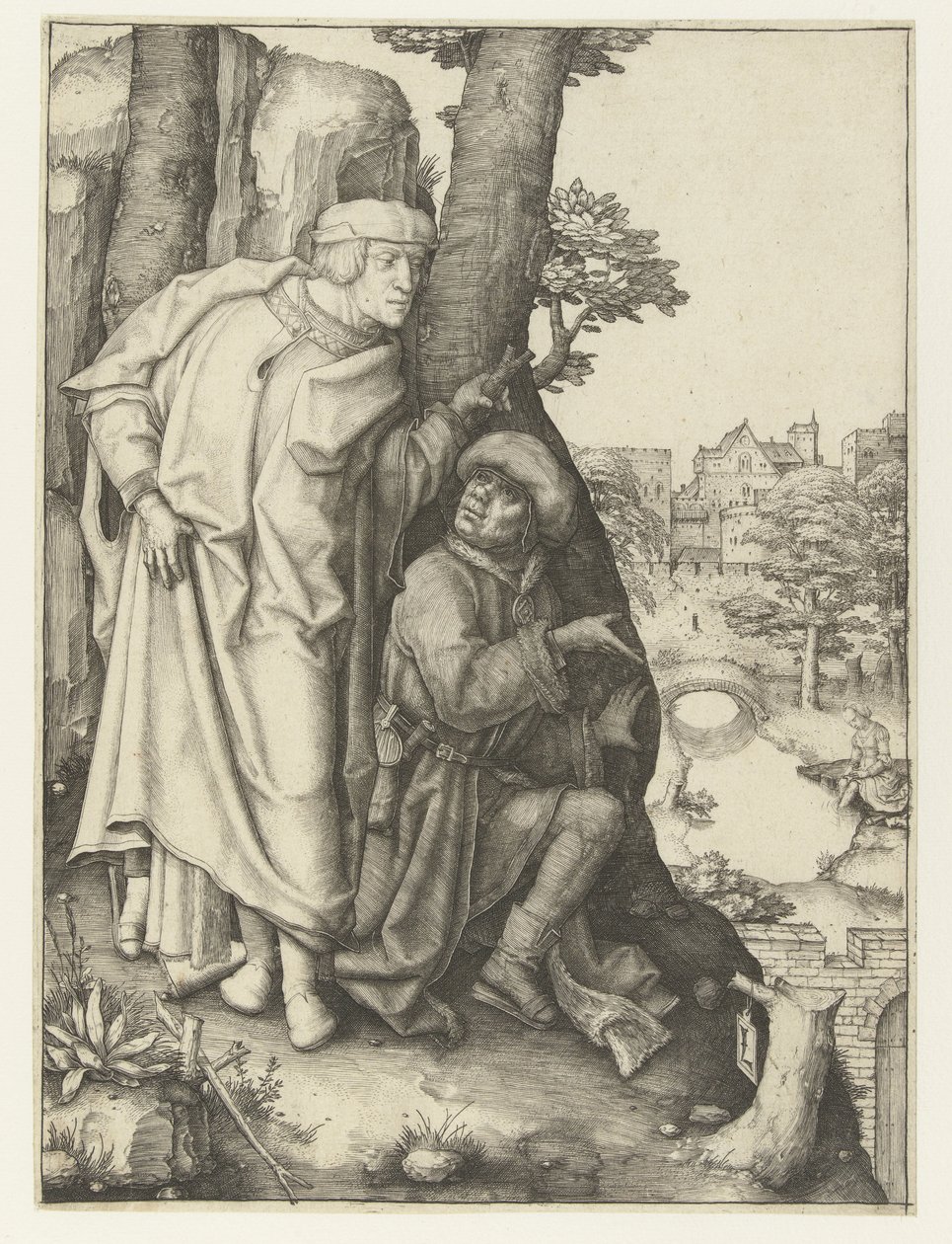 Susana y los ancianos de Lucas van Leyden
