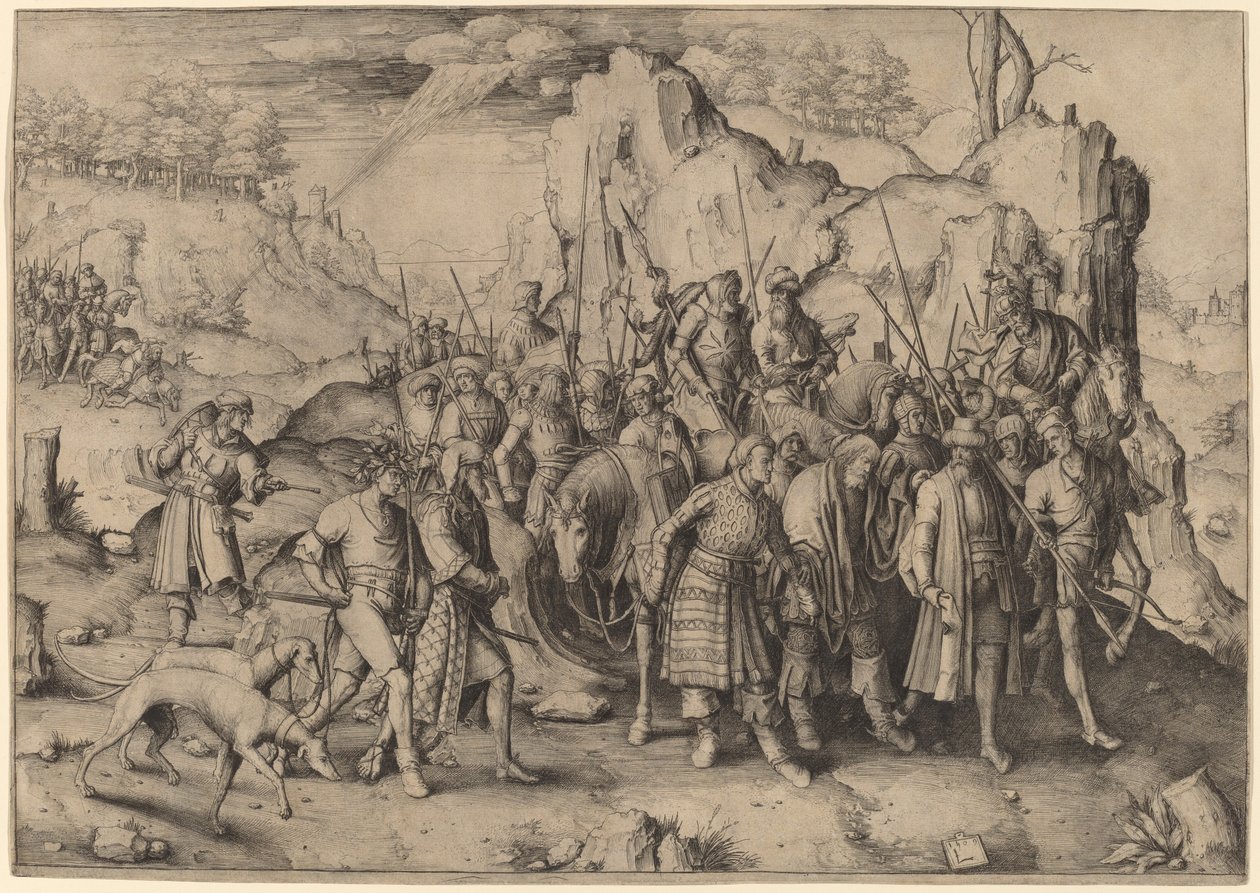 La conversión de San Pablo de Lucas van Leyden