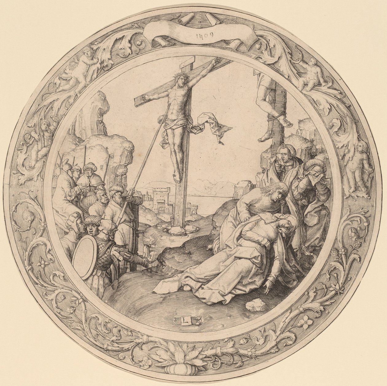 La crucifixión de Lucas van Leyden