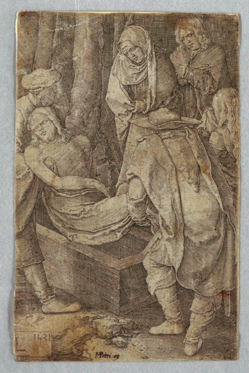 El entierro, de La Pasión de Lucas van Leyden