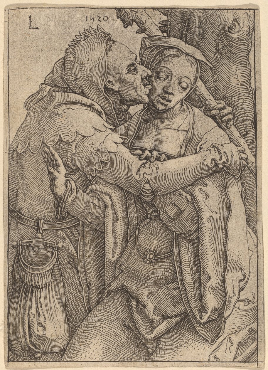 El tonto y la mujer de Lucas van Leyden