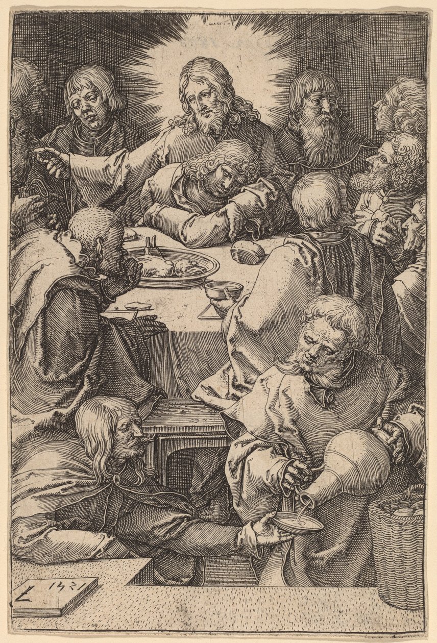 La última cena de Lucas van Leyden