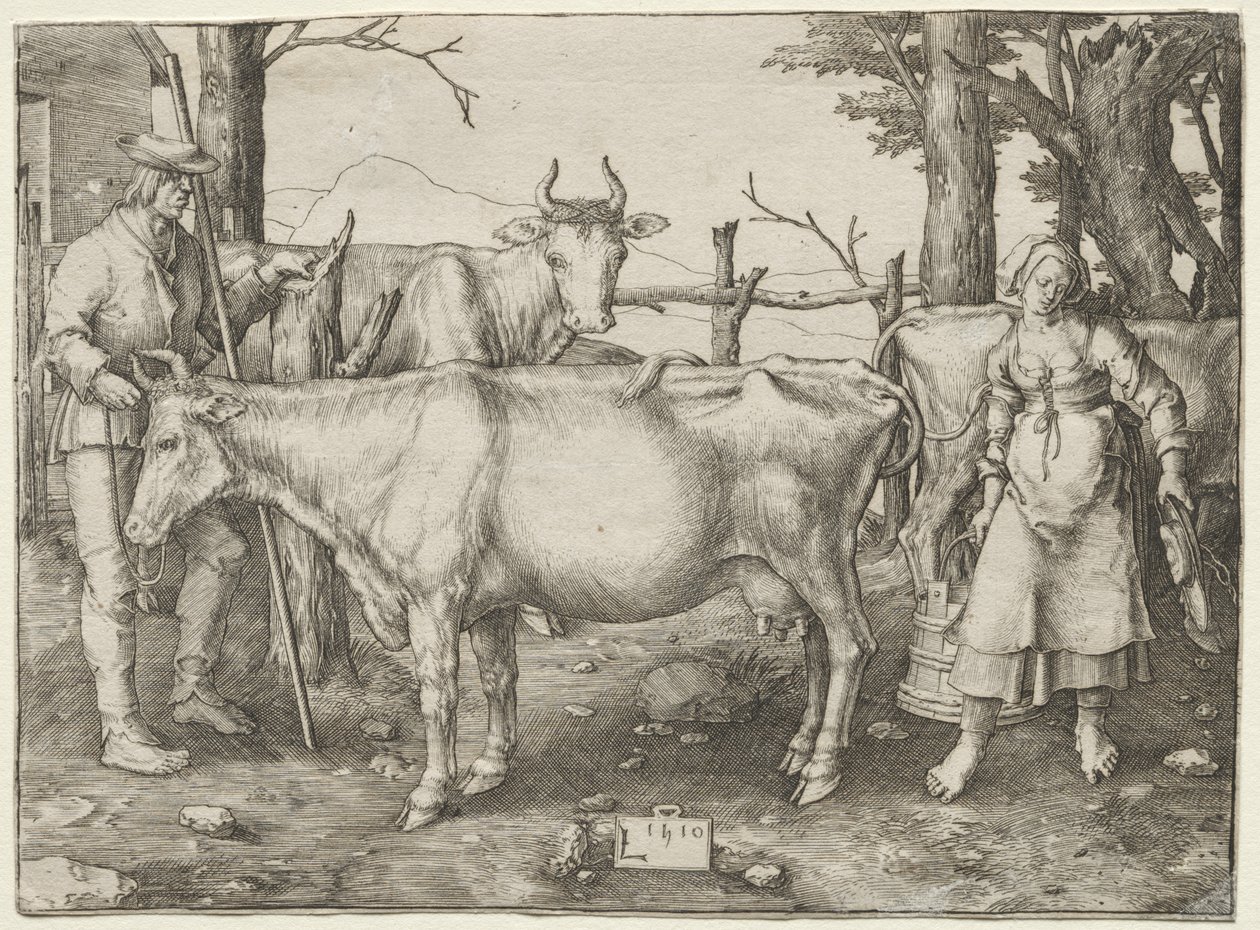 La lechera de Lucas van Leyden