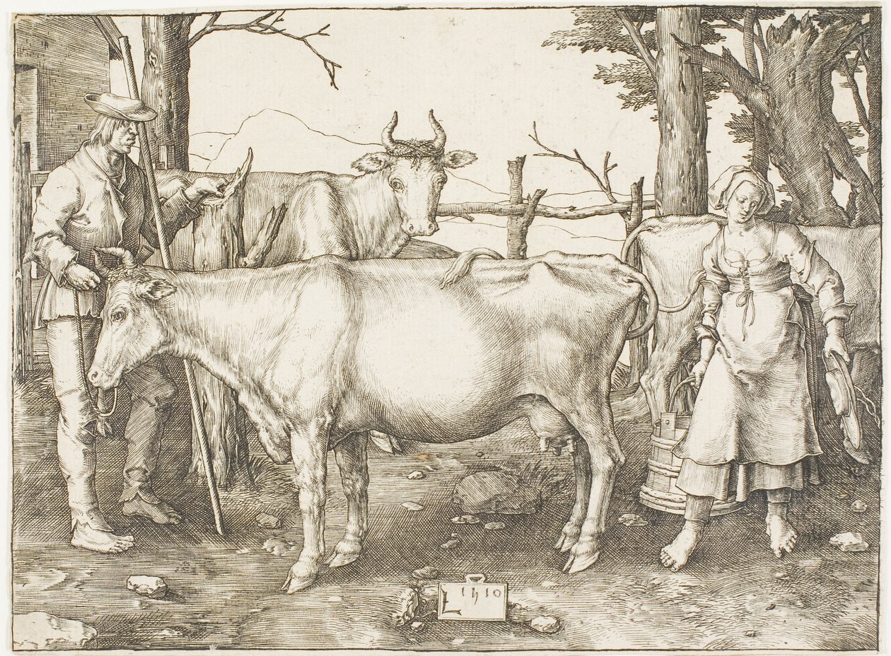La lechera de Lucas van Leyden