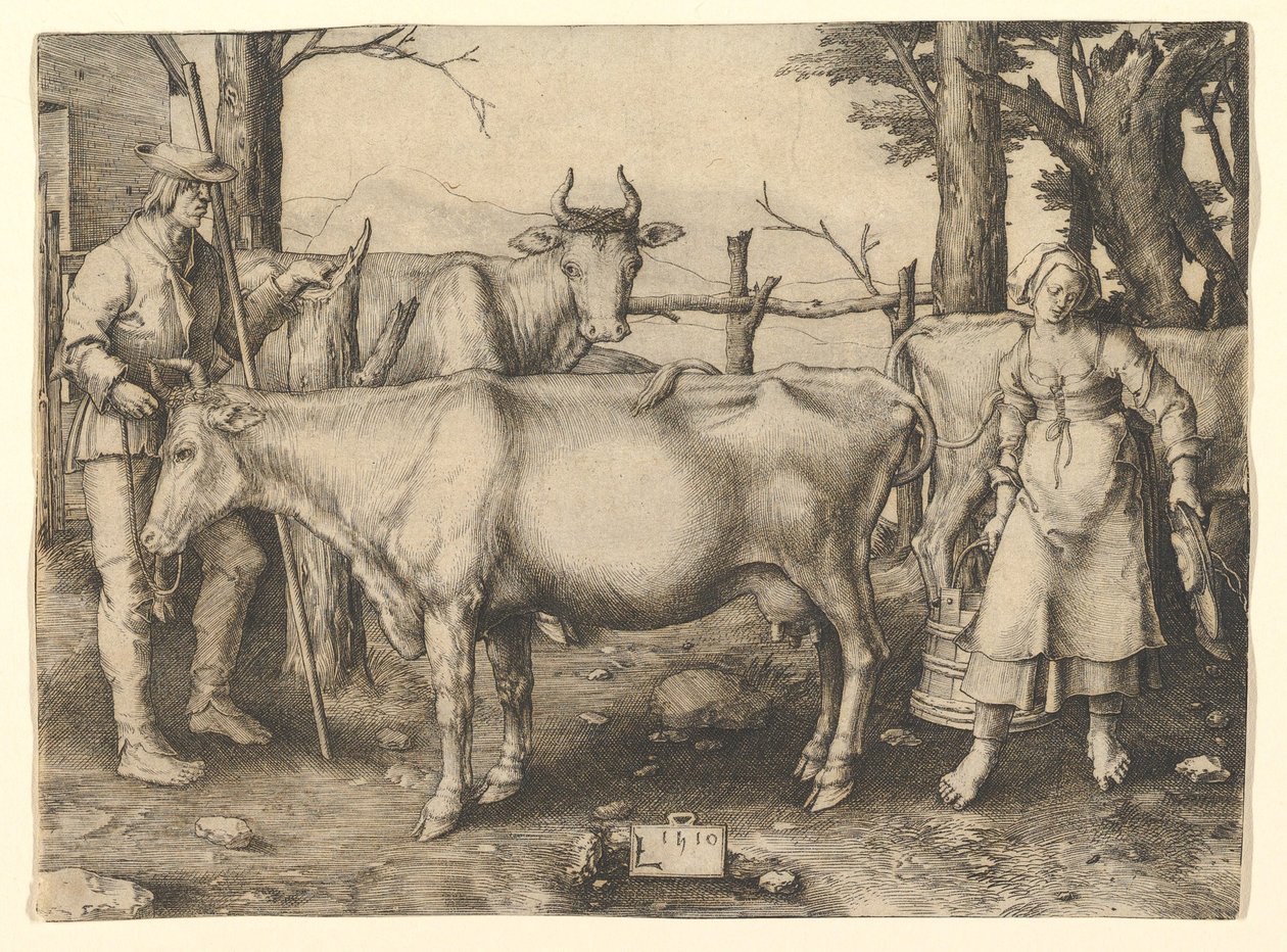 La lechera de Lucas van Leyden