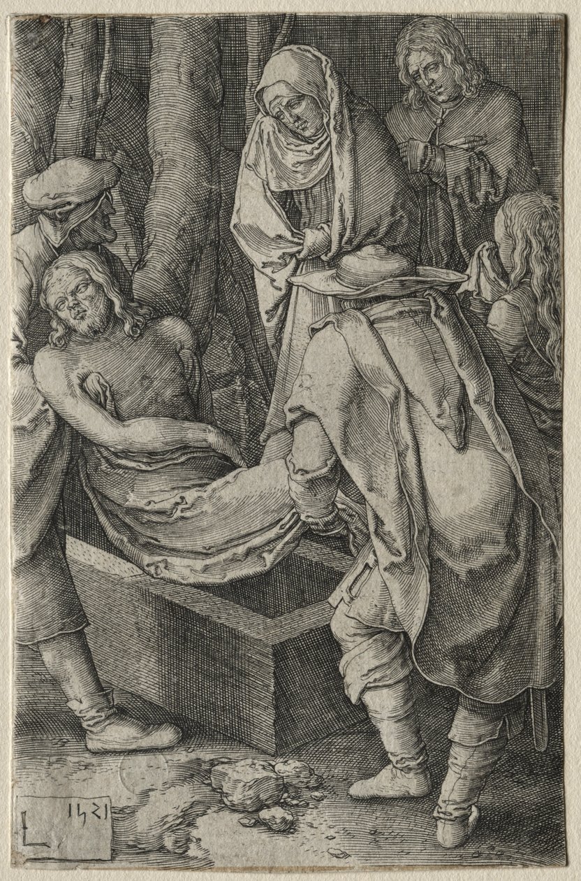 La Pasión: El Entierro de Cristo de Lucas van Leyden