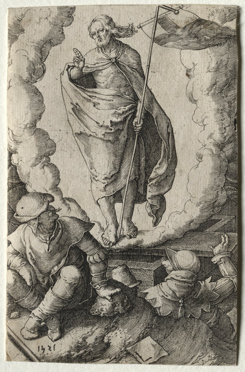 La Pasión: La Resurrección, 1521 de Lucas van Leyden