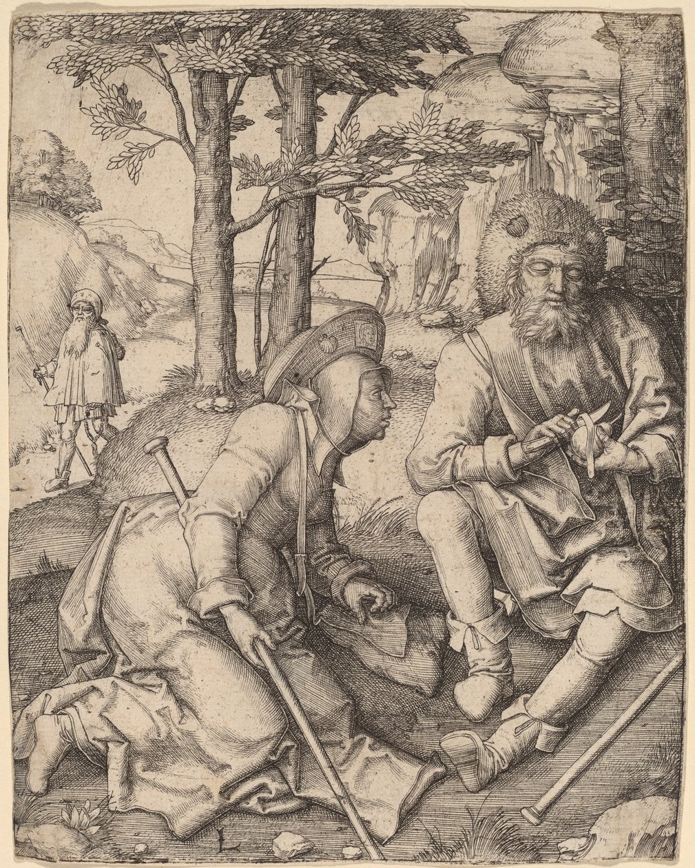 Los peregrinos de Lucas van Leyden