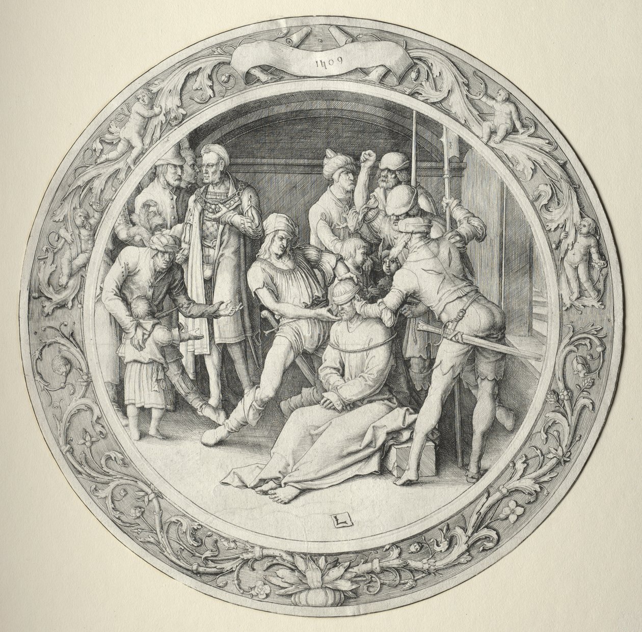 La Pasión Redonda: Ecce Homo de Lucas van Leyden