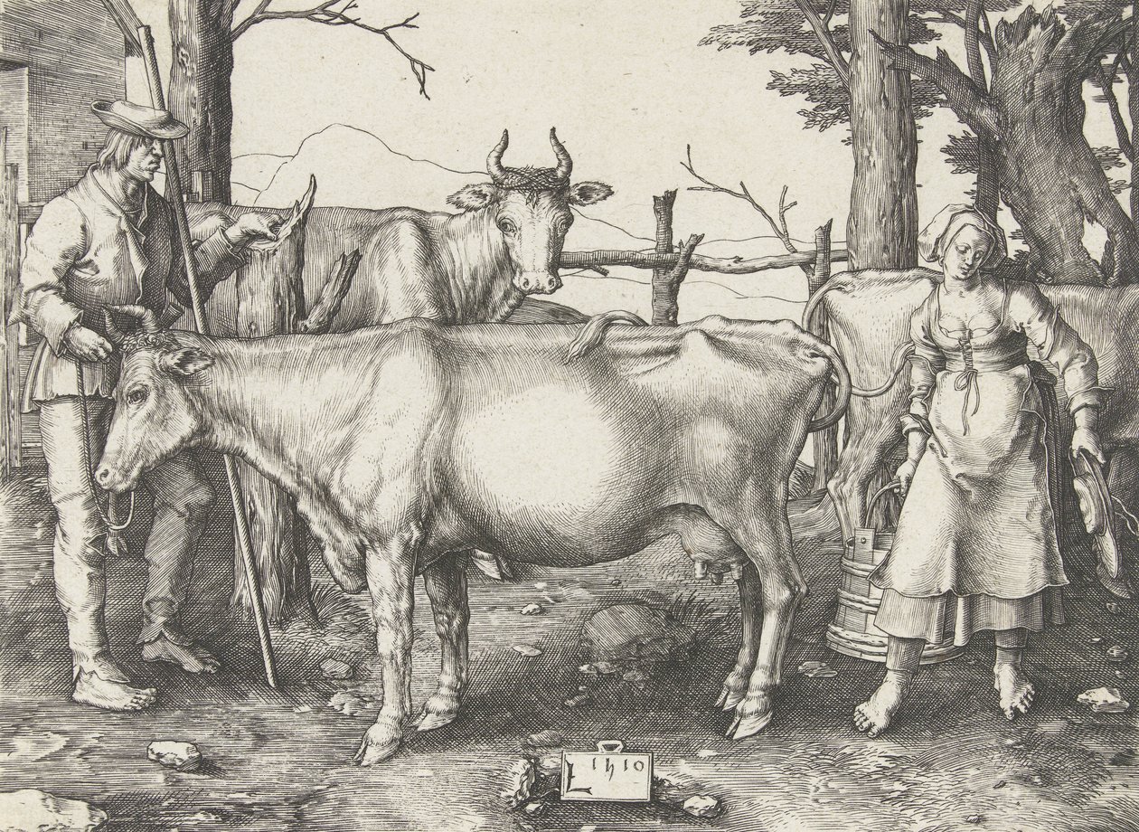 La lechera de Lucas van Leyden