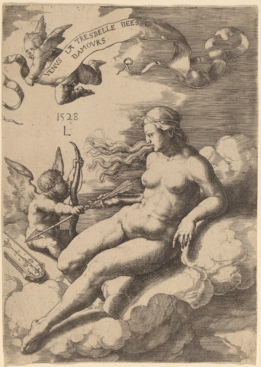 Venus y Cupido de Lucas van Leyden