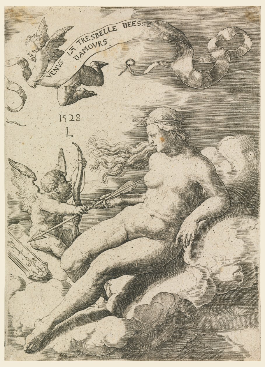 Venus y Cupido de Lucas van Leyden