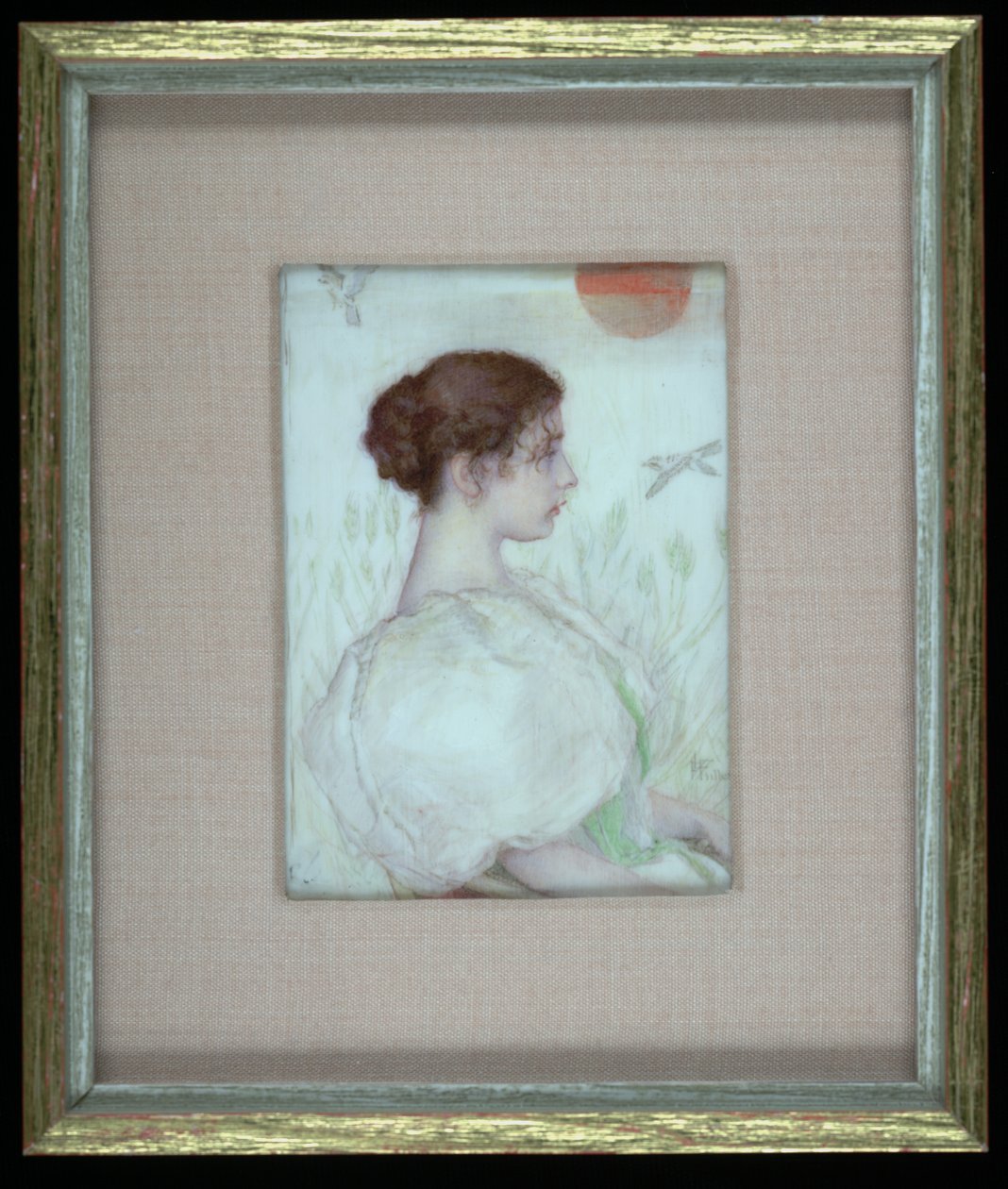 Cabeza de una niña, ca. 1900 de Lucia Fairchild Fuller