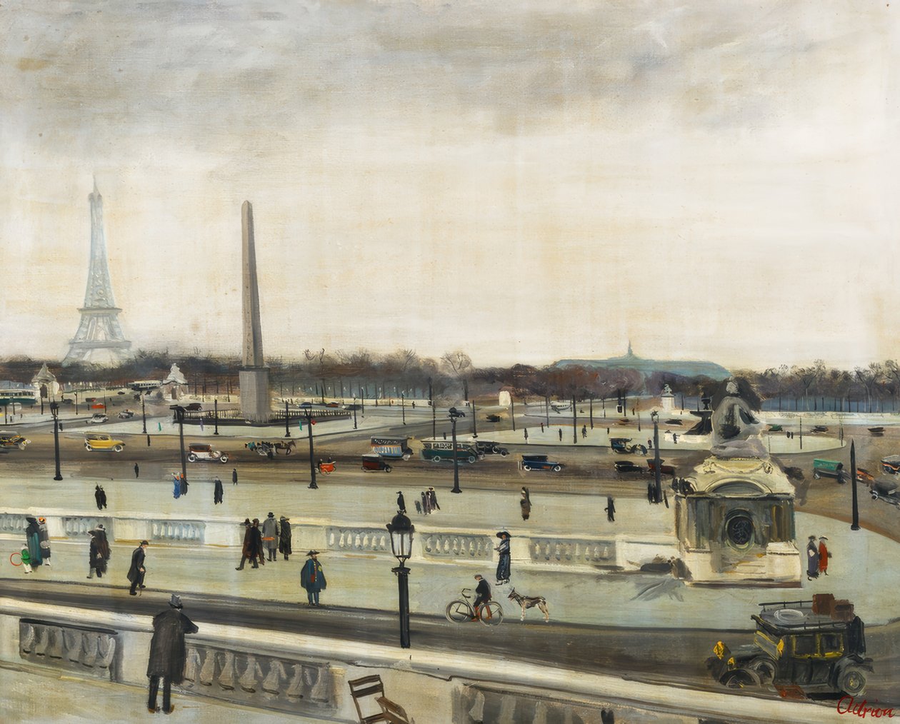 Sin título (Place de la Concorde) de Lucien Adrion