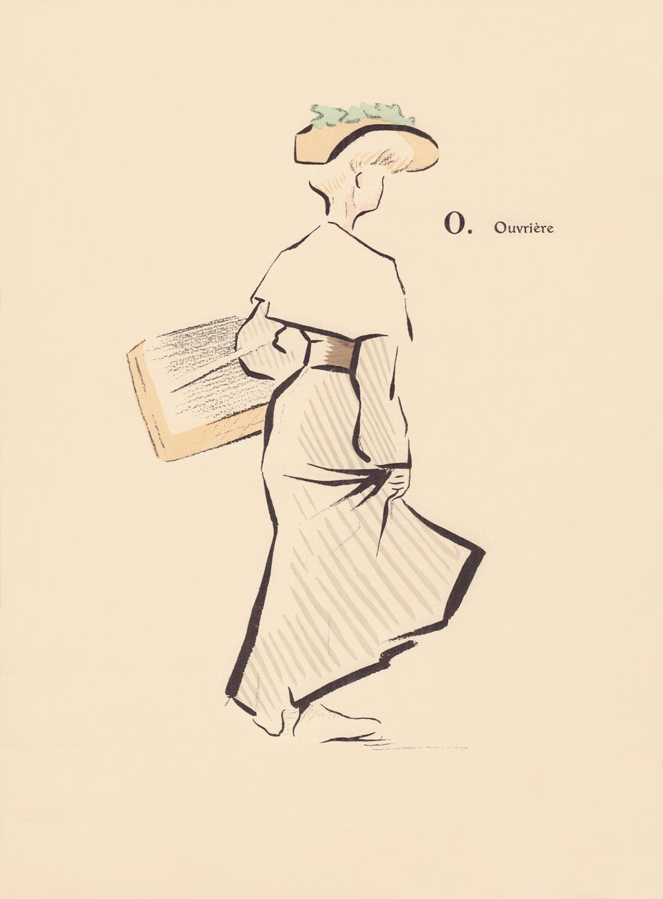 O. Trabajador de Lucien L. (active 1904) Henreaux