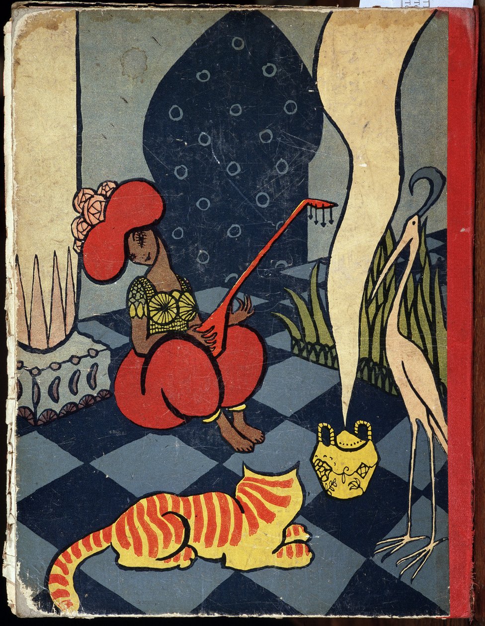 4ª portada de los cuentos "Les Mille et une nuits" de Lucien Laforge (1889-1952) de Lucien Laforge