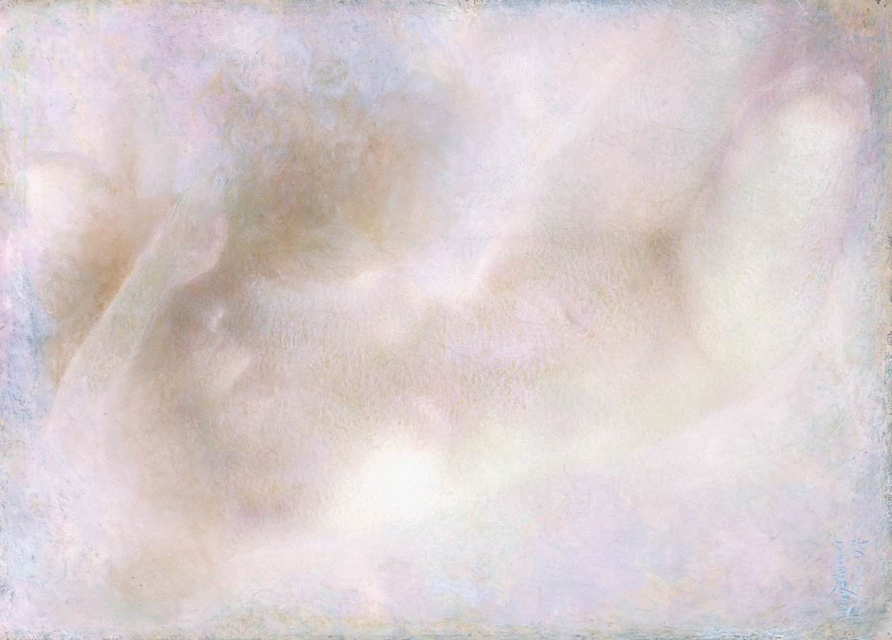 Desnudo femenino de Lucien Levy Dhurmer