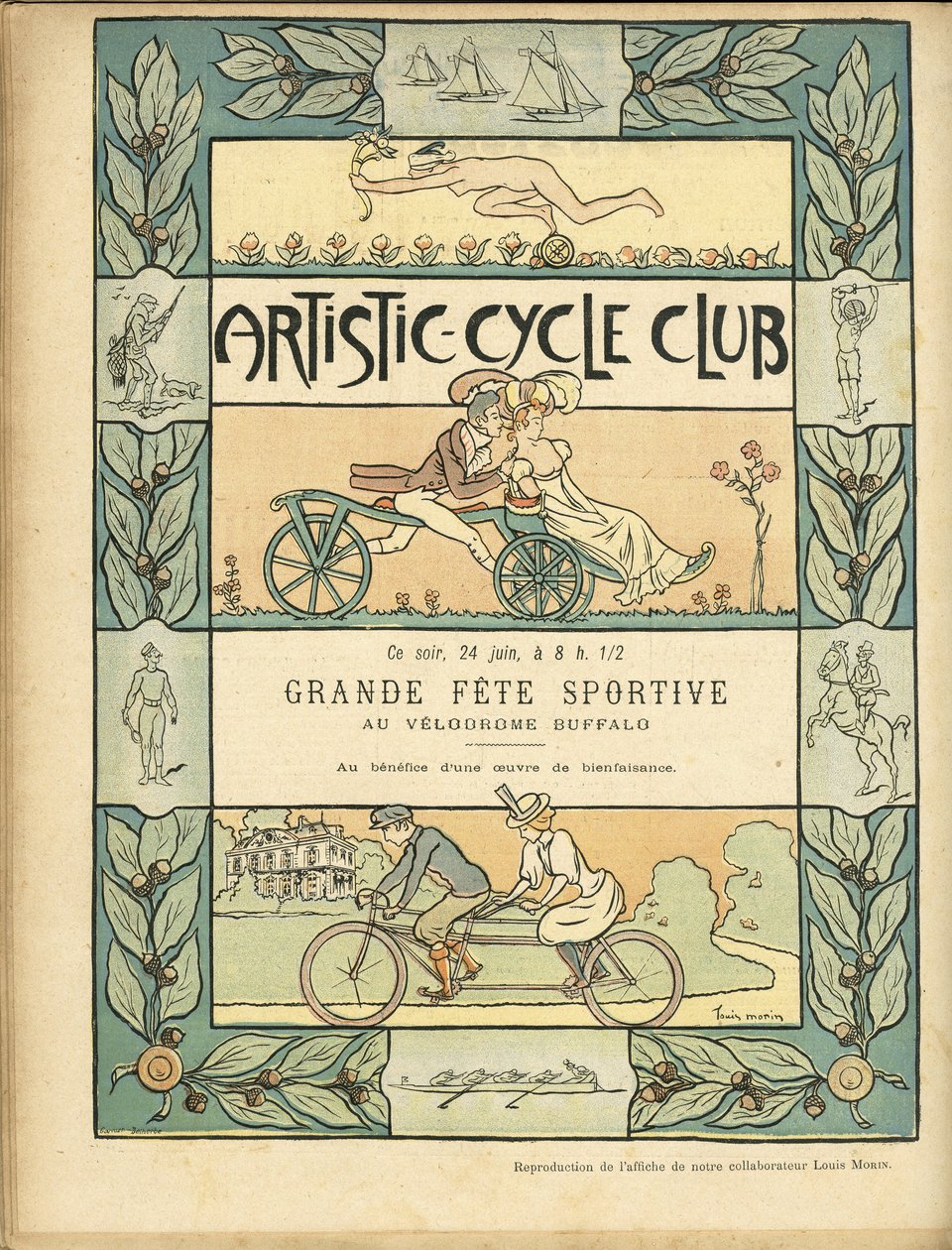 Ilustración en Le Rire de Lucien Metivet