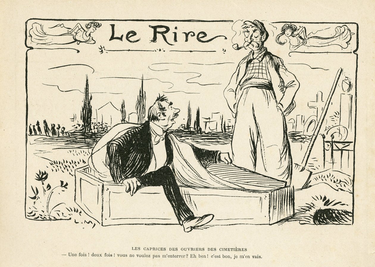Ilustración en Le Rire de Lucien Metivet