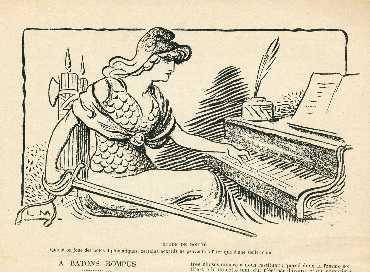 Le Rire, Satírico en N&B de Lucien Metivet