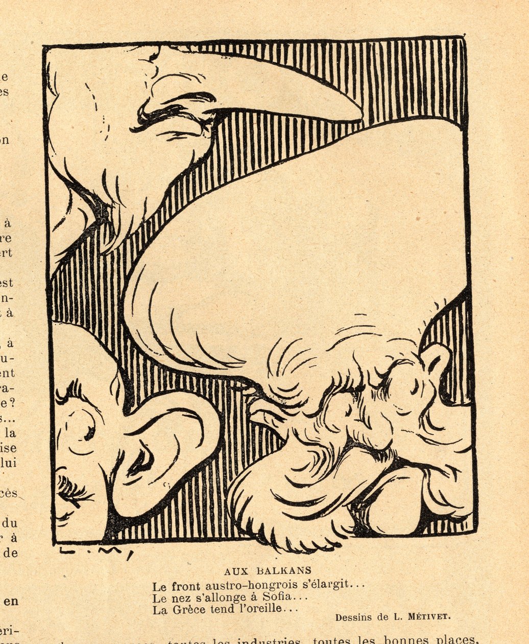 Le Rire rouge, Satírico en N&B de Lucien Metivet