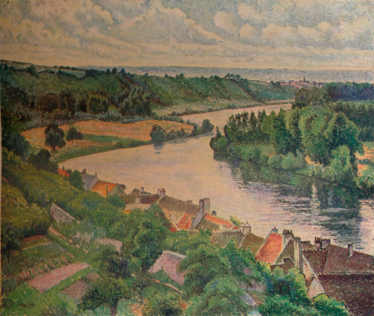 La Frette y Sartrouville de Lucien Pissaro