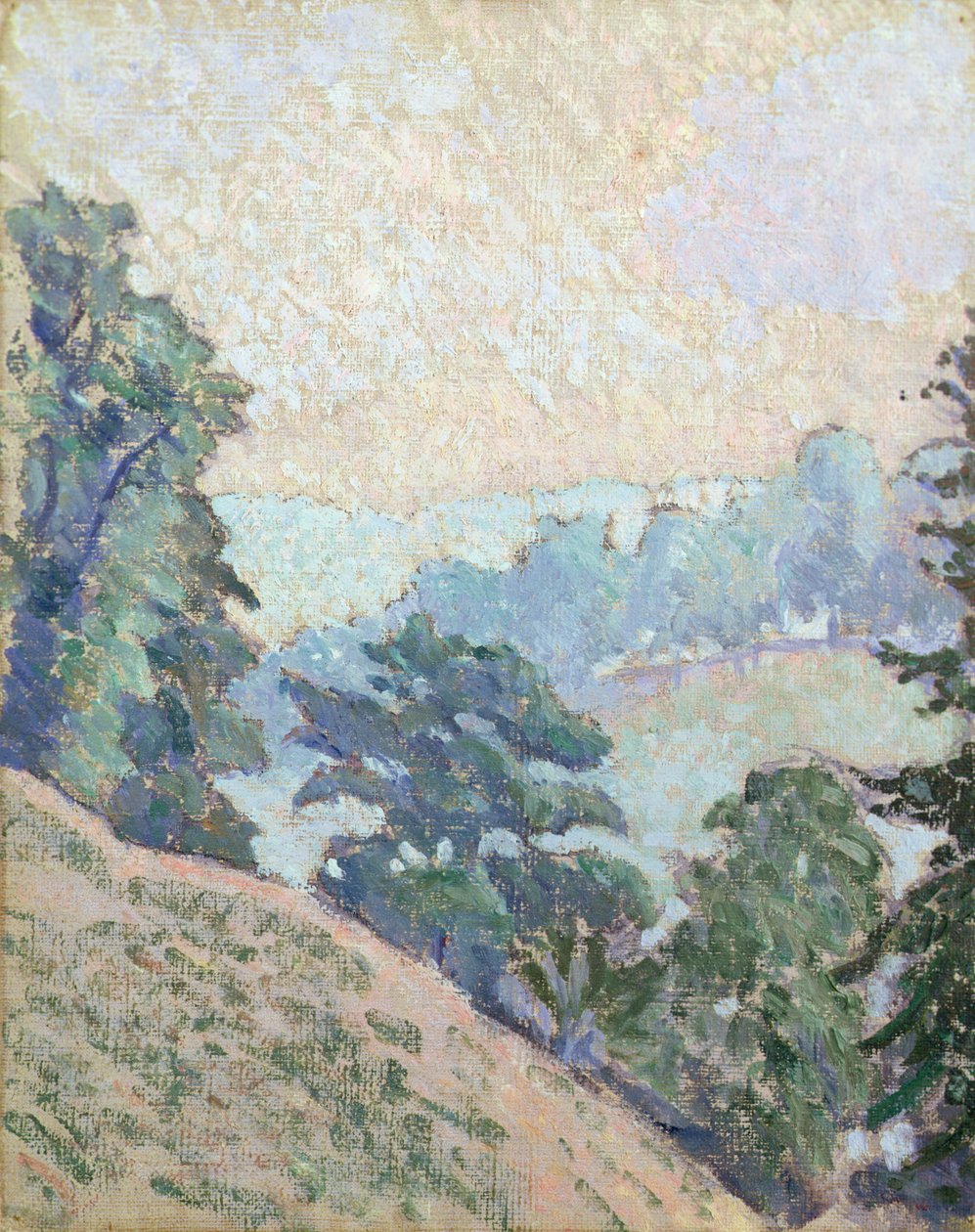 Valle de Brookleton, Youlgrave, Derbyshire de Lucien Pissarro