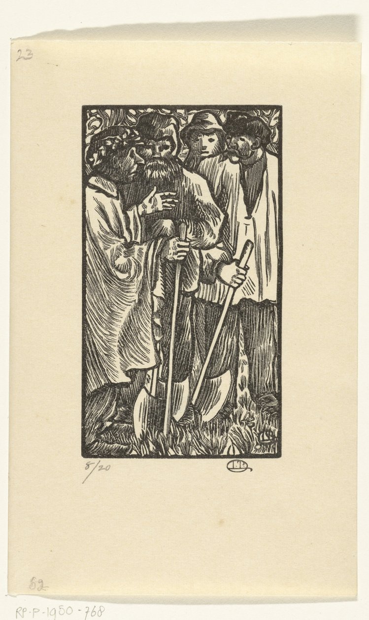 Houthakkers los leñadores de Lucien Pissarro