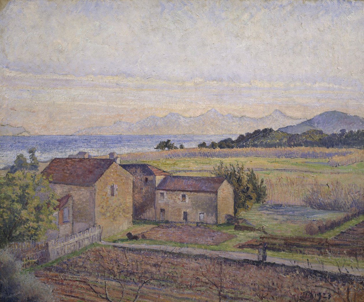 Rade de Bormes de Lucien Pissarro