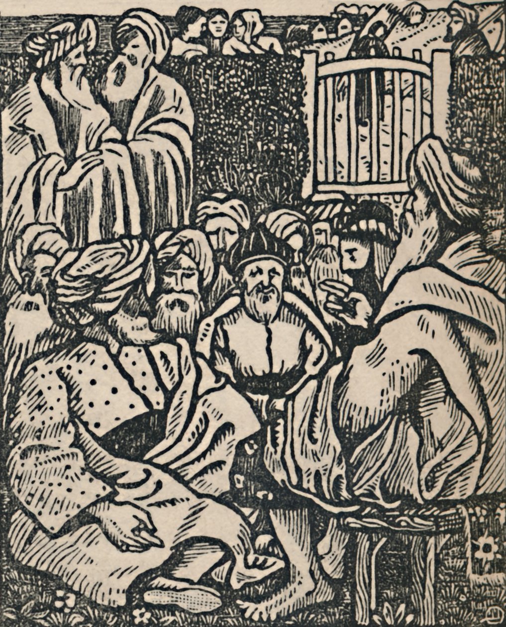 La reunión de los ancianos, 1919 de Lucien Pissarro