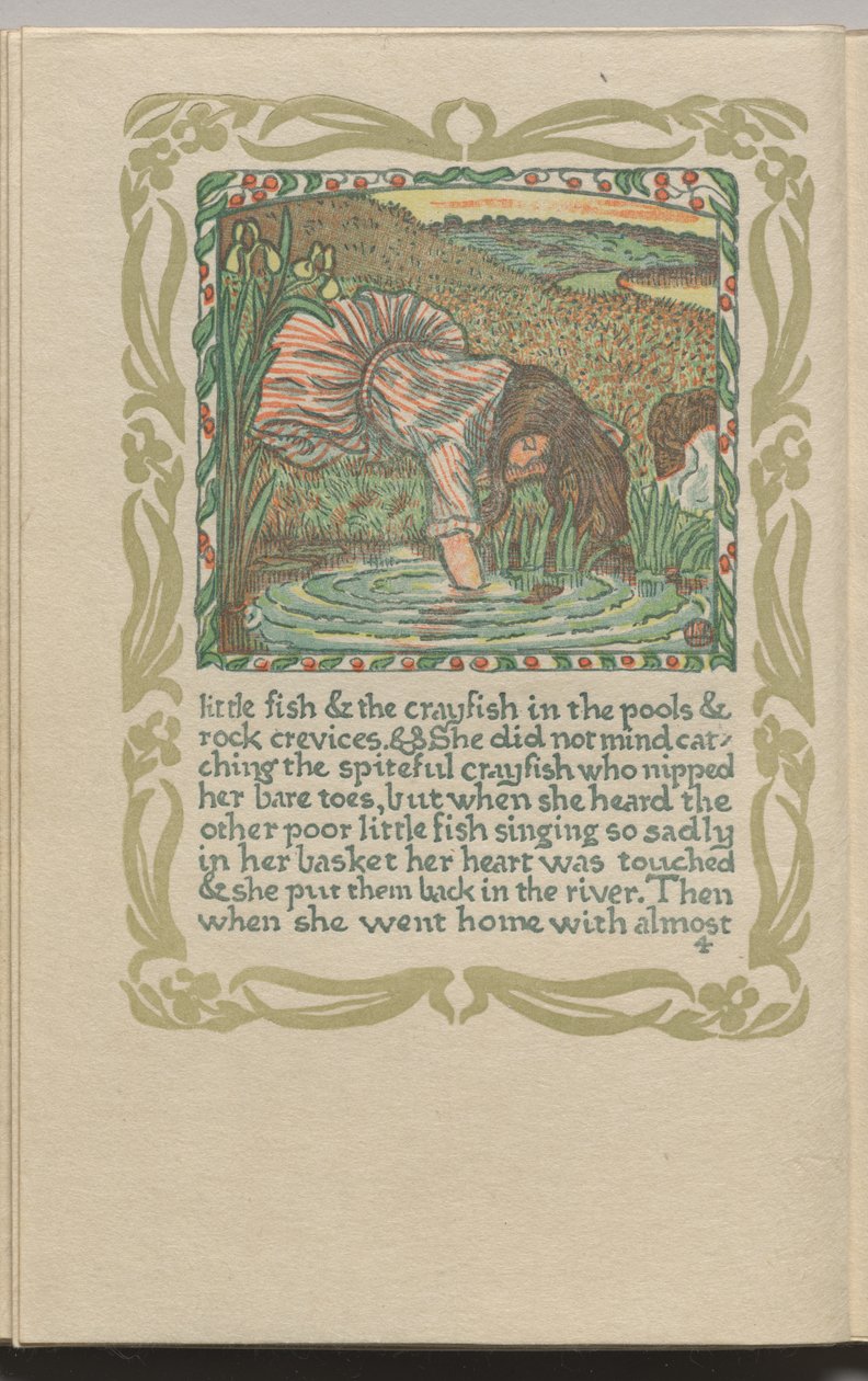 The Queen of the Fishes: Plate 4 de Lucien Pissarro