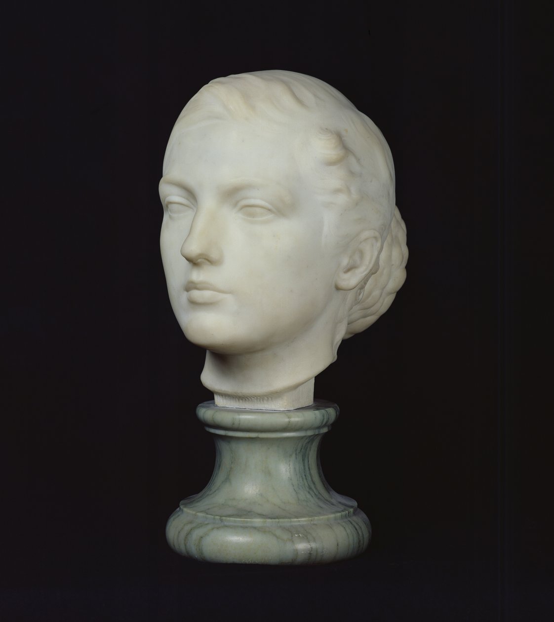 Cabeza de Jane Poupelet 1897 de Lucien Schnegg