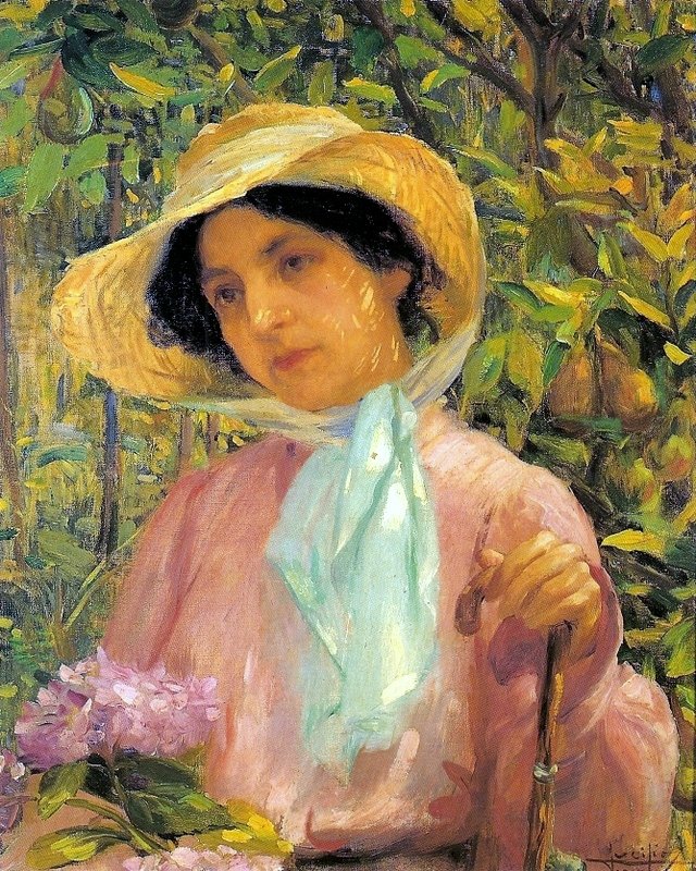Retrato de Georgina de Albuquerque de Lucilio de Albuquerque