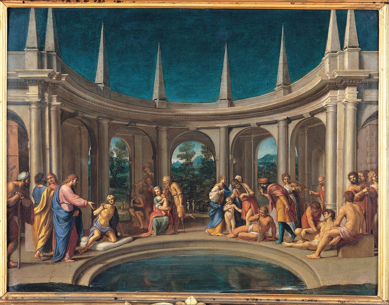 La piscina probática de Lucio massari