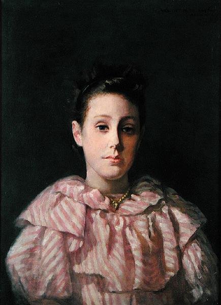 Retrato de una niña de Lucius Wolcott Hitchcock