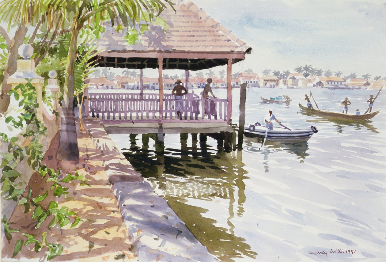 El Muelle, Cochin, 1991 de Lucy Willis