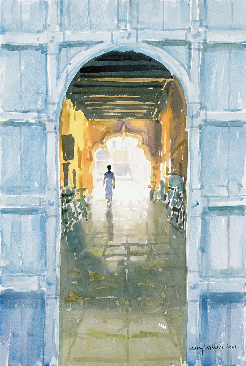 Caminando hacia la luz, Cochin, 2002 de Lucy Willis