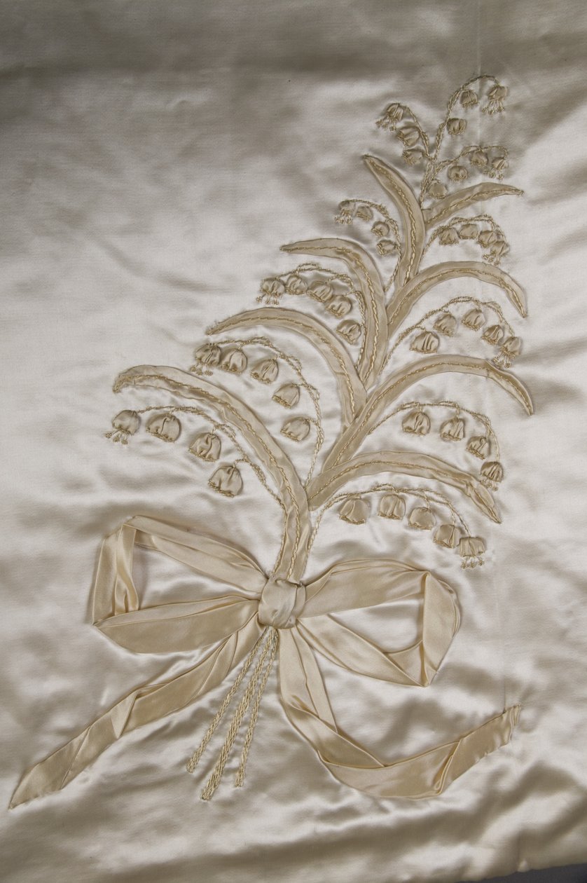 Vestido de novia (detalle) de Lucy Christiana Lady Duff Gordon