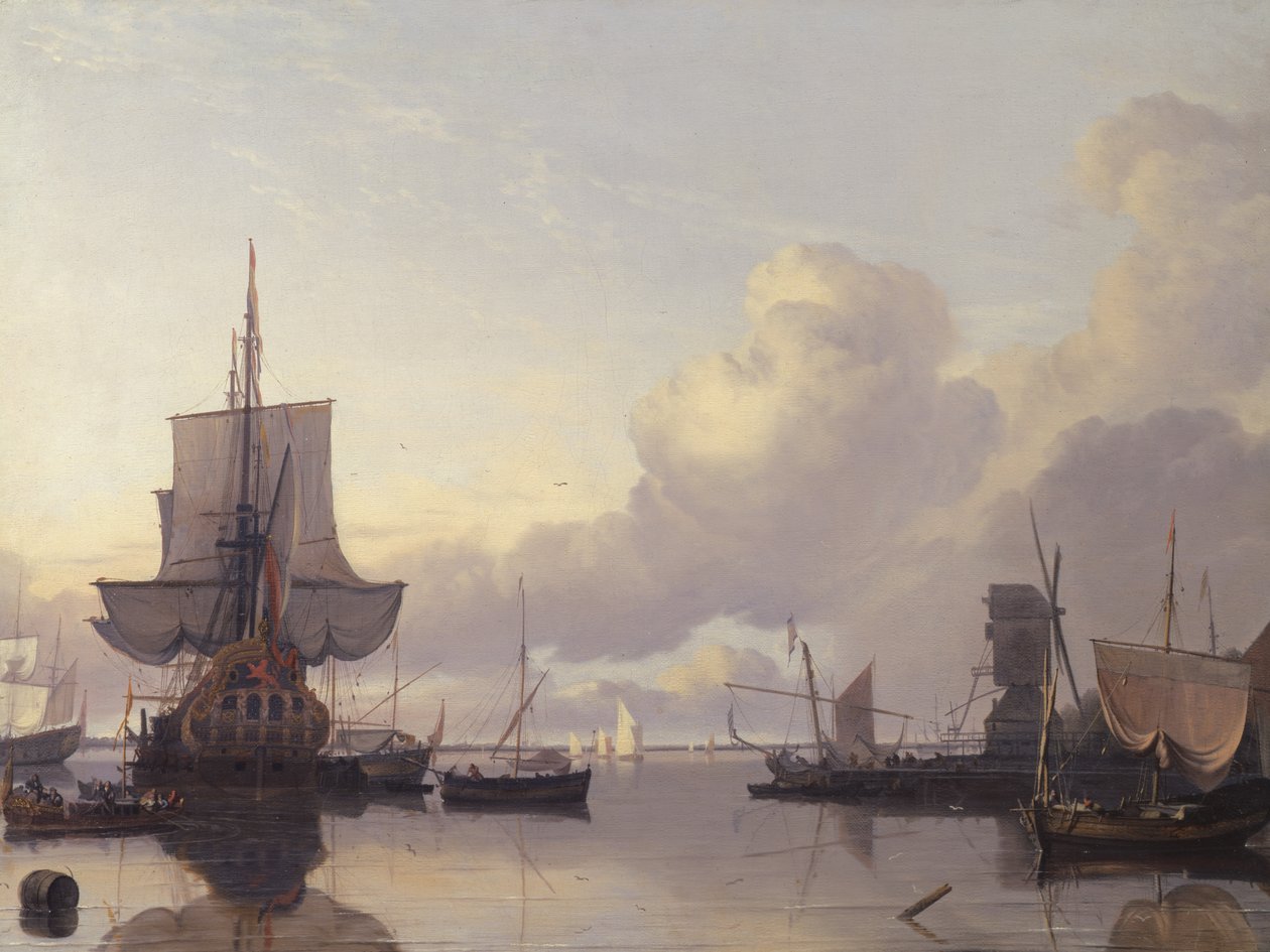 Puerto de Ludolf Backhuysen