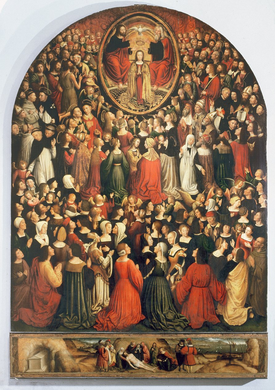 Coronación de la Virgen, 1513 de Ludovico Brea