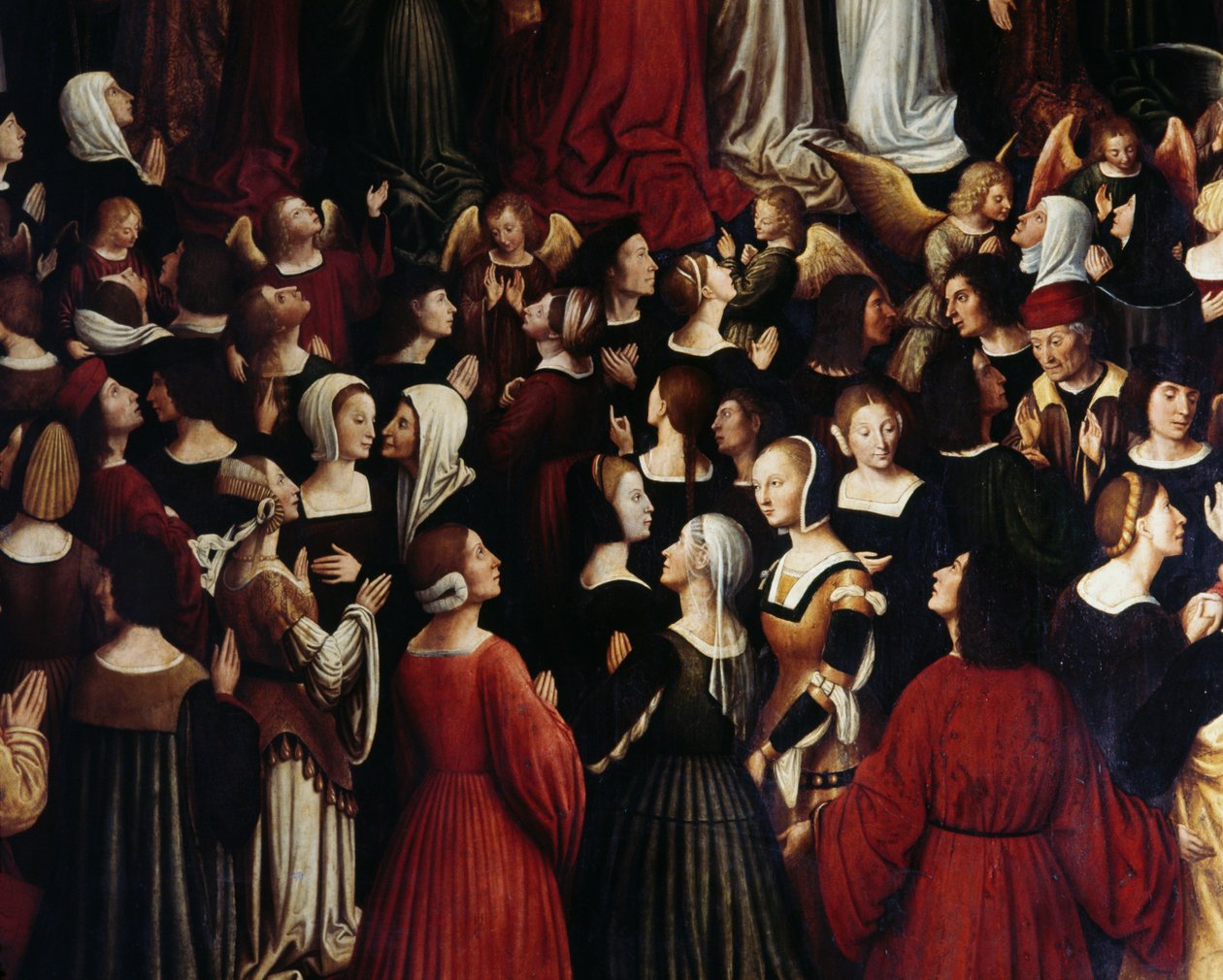 Cielo o retablo de Todos los Santos de Ludovico Brea