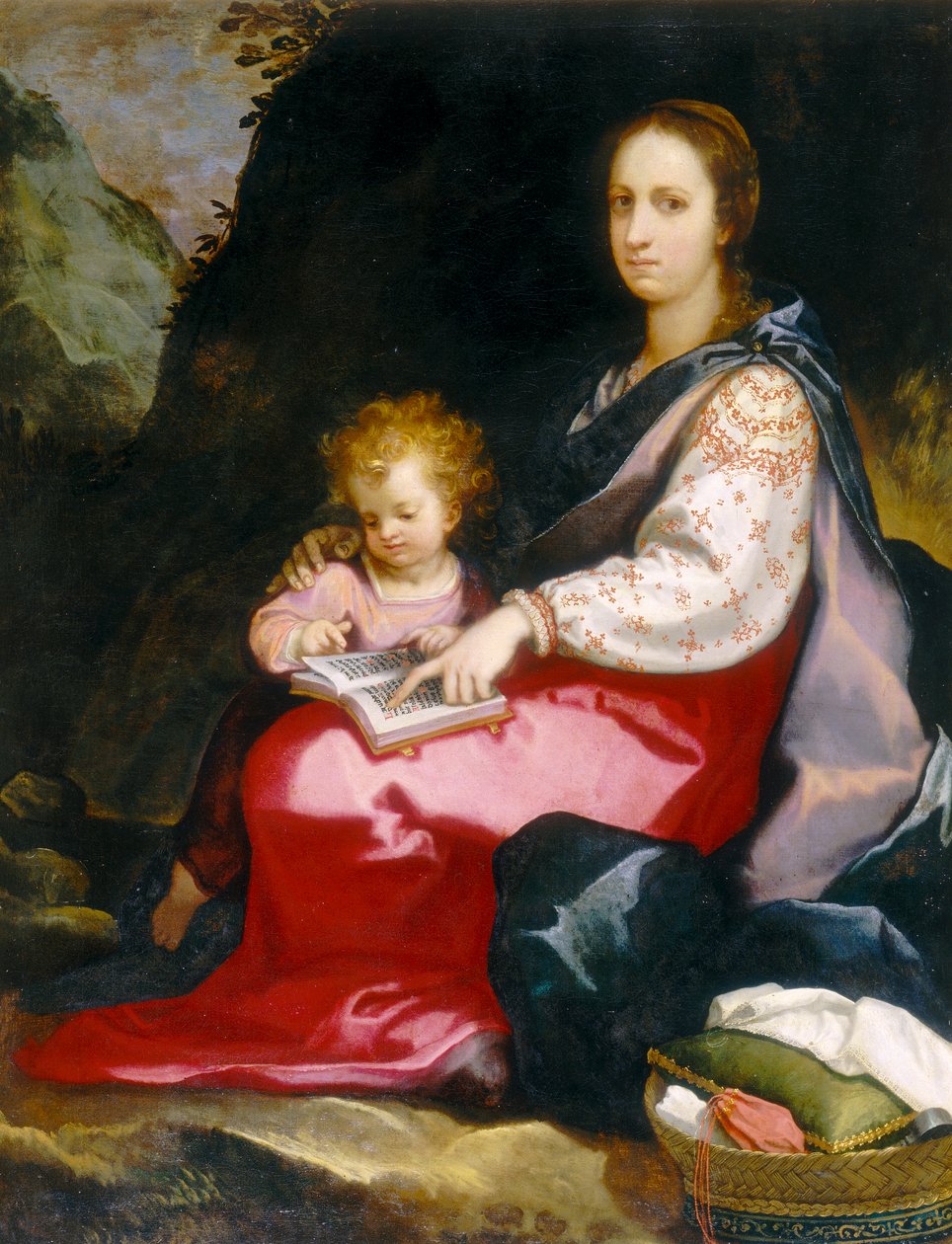 Virgen con el Niño de Ludovico Cardi Cigoli