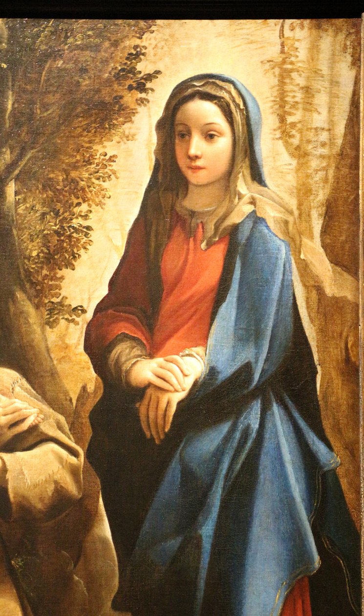 Holandés: Visión de San Antonio de Padua o San Francisco de Asís La visión de San Francisco de Asís de Ludovico Carracci
